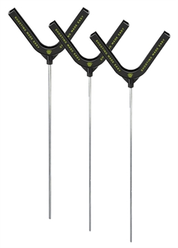 Picture of SME Clay Target Holder Black Standing Polymer 3 Per Pkg SMECTH