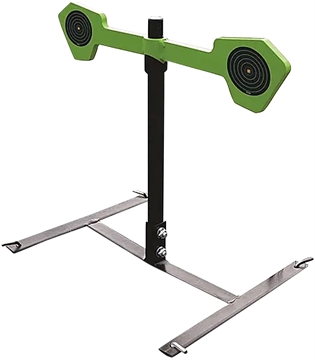 Picture of SME Spinning Target Handgun Steel Black/Green Circle Illustration Impact Enhancement Motion SMEHGS