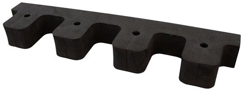 Picture of SME Magnet Gun Rest Black High Density Foam, Holds Guns Or Fishing Poles SMEMGR