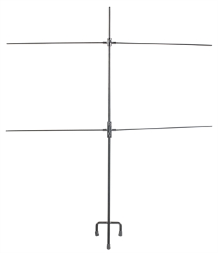 Picture of SME Double Paper Target Stand Black Steel Includes 8 Metal Clips SMETGTST