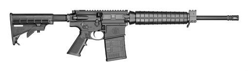 Picture of Smith & Wesson M&P10 Sport 6.5 Creedmoor 20+1 16" Black Armornite Steel Barrel, Matte Black Picatinny Rail Aluminum Receiver, 6 Position Black Synthetic Stock, Black Polymer Grip 12606