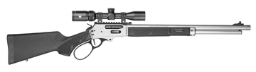 Picture of SMITH AND WESSON & WESSON MODEL 1854 30-30 20IN BARREL 6RD SS/BLACK SYN SCOPED COMBO TB 14824 14824