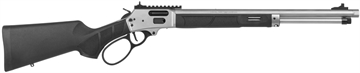 Picture of Smith & Wesson 1854, Lever Action Rifle, .357 Magnum, 19.25" Barrel, Threaded 5/8x24, Stainless Steel, Synthetic Stock, Synthetic Forend with M-LOK Slots, XS Ghost Ring Rear Sight, Gold Bead Front Sight, Cross Bolt Safety, 10 Rounds 13813