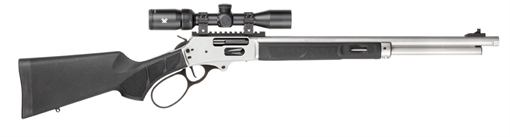Picture of SMITH AND WESSON & WESSON MODEL 1854 45-70 20IN BARREL 6RD SS/BLACK SYN SCOPED COMBO TB 14827 14827