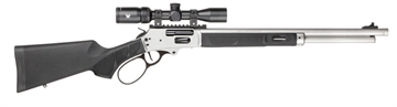 Picture of SMITH AND WESSON & WESSON MODEL 1854 45-70 20IN BARREL 6RD SS/BLACK SYN SCOPED COMBO TB 14827 14827