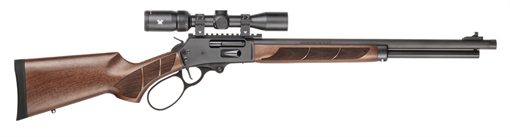 Picture of SMITH AND WESSON & WESSON MODEL 1854 45-70 20IN BARREL 6RD BLUED/WLNT SCOPED COMBO TB 14829 14829