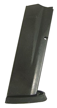 Picture of Smith & Wesson Magazine, 45ACP, 14 Rounds, Fits M&P, with BlackGrip Extension, Stainless, Silver 194760000