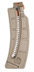 Picture of Smith & Wesson Magazine, 22LR, 25 Rounds, Fits M&P 15-22, Polymer, Flat Dark Earth 199290000