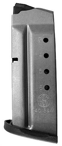 Picture of Smith & Wesson M&P40 Shield Handgun Magazine Stainless Steel .40 S&W 6/rd 199330000