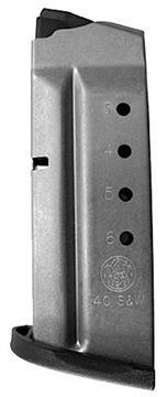 Picture of Smith & Wesson M&P40 Shield Handgun Magazine Stainless Steel .40 S&W 6/rd 199330000