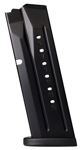 Picture of Smith & Wesson Magazine, 9MM, 15 Rounds, Fits M&P M2.0 Compact, Steel, Black 3008590