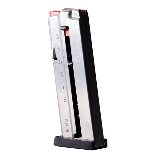 Picture of Smith & Wesson Magazine, 9MM, 8 Rounds, Fits M&P Shield 9EZ, Stainless 3012704