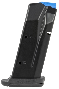 Picture of Smith & Wesson Magazine, 9MM, 12 Rounds, Fits S&W CSX Pistol, Stainless Steel with Black Nitride Finish 3015283