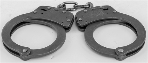 Picture of Smith & Wesson Model 103 Chain-Linked Stainless Steel Handcuffs 350105 022188501056