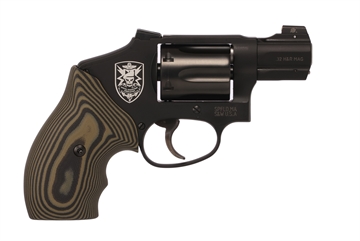 Picture of Smith and Wesson 432UC SOA 32H&R 1-7/8" 6RD VZ OD GRIP/GOLD BEAD/SOA LOGO14405