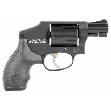 Picture of Smith & Wesson 442 We The People Handgun .38 Spl 5rd Capacity 1.88" Barrel Black with White We The People Engraving USED 13305U