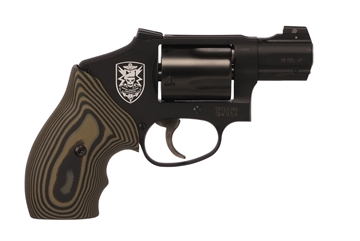 Picture of Smith and Wesson 442UC SOA 38SPC 1-7/8" 5RD VZ OD GRIP/GOLD BEAD/SOA LOGO14404