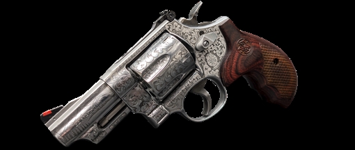 Picture of SMITH & WESSON 629 DELUXE STS ENGRAVED ALASKAN GRIZZLY 44MAG 3" 6RD DA/SA 150715-GRIZZ 756542287163