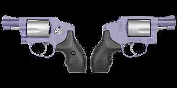 Picture of SMITH & WESSON 642 CRUSHED ORCHID AIRWEIGHT 38SPL 1.875" 5RD DAO 163810-PURPLE