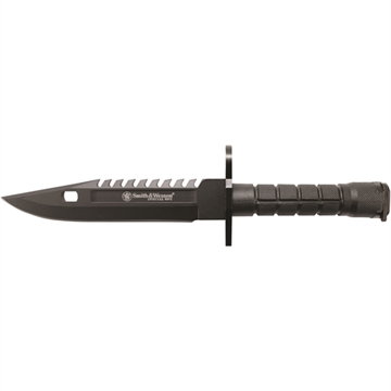 Picture of Smith & Wesson 8 in Special Ops M-9 Bayonet Special Force Knife/Black Polymer Scabbard SW3BCP