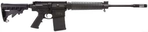 Picture of Smith & Wesson M&P10 Optic Ready 308/7.62x51mm NATO 20+1 18" Armornite Barrel, Matte Black Receiver, Black 6 Position Stock & Polymer Grip, Ambidextrous Manual Safety 811308