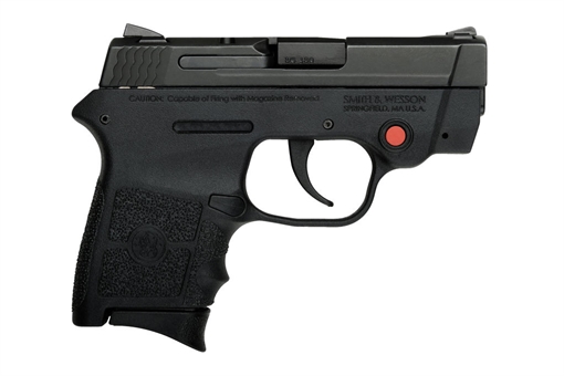 Picture of Smith & Wesson BODYGUARD RED LASER 2.75IN 380 AUTO BLACK POLYMER ADJ 6+1 10048