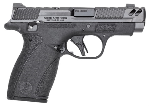 Picture of S&W PC Bodyguard 2.0 Carry Comp Handgun .380 Auto 10rd Magazines(2) 3.1? Ported Barrel Manual Safety 14418