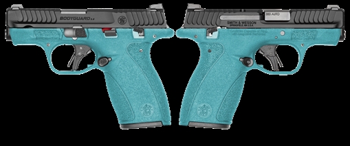 Picture of SMITH & WESSON BODYGUARD 2.0 380ACP PISTOL T.S. AZTEC TEAL ORION EXCLUSIVE 1-12RD 1-10RD MAG 14650