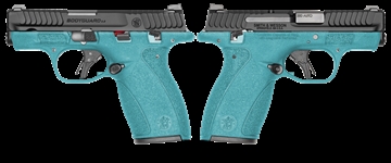 Picture of SMITH & WESSON BODYGUARD 2.0 380ACP PISTOL T.S. AZTEC TEAL ORION EXCLUSIVE 1-12RD 1-10RD MAG 14650