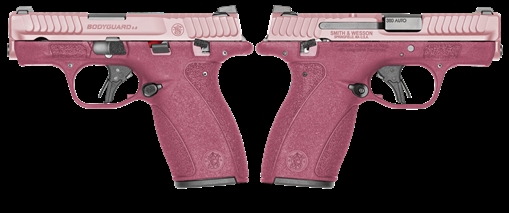 Picture of SMITH & WESSON BODYGUARD 2.0 380ACP PISTOL T.S. CRANBERRY/BLUSH ORION EXCLUSIVE 1-12RD 1-10RD MAG 14653