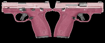 Picture of SMITH & WESSON BODYGUARD 2.0 380ACP PISTOL T.S. CRANBERRY/BLUSH ORION EXCLUSIVE 1-12RD 1-10RD MAG 14653