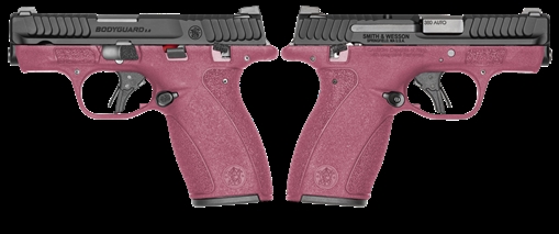 Picture of SMITH & WESSON BODYGUARD 2.0 380ACP PISTOL T.S. CRANBERRY FROST ORION EXCLUSIVE 1-12RD 1-10RD MAG 14651