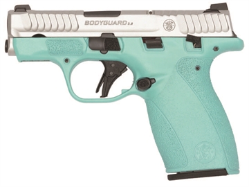 Picture of SMITH & WESSON BODYGUARD 2.0 380ACP ROBIN EGG BLUE CA LEGAL 14864