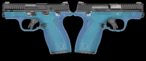 Picture of SMITH & WESSON BODYGUARD 2.0 MS 380ACP 2.75" TYPHOON SHIMMER 1-10RD 1-12RD 13926-TYPHOON