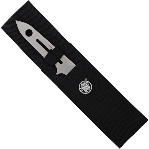 Picture of Smith & Wesson Bullseye Throwing Bowie Knife 7" Fixed Blade Silver 1205005