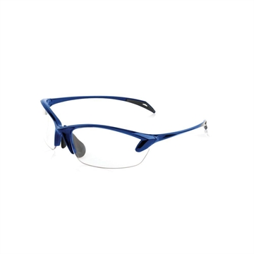 Picture of Smith & Wesson Colonel Womens Shooting Glasses Half Frame Blue with Clear Lens 110272