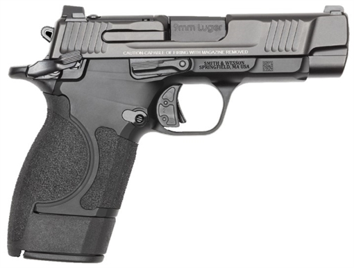 Picture of Smith & Wesson CSX E-Series, Semi-automatic, Single Action Only, Micro Compact Pistol, 9MM, 3.6" Barrel, Armornite Finish, Black, Optic Ready Slide, Aluminum Frame, Manual Safety, 3 Dot Sights, 10 Rounds, 2 Magazines 13958