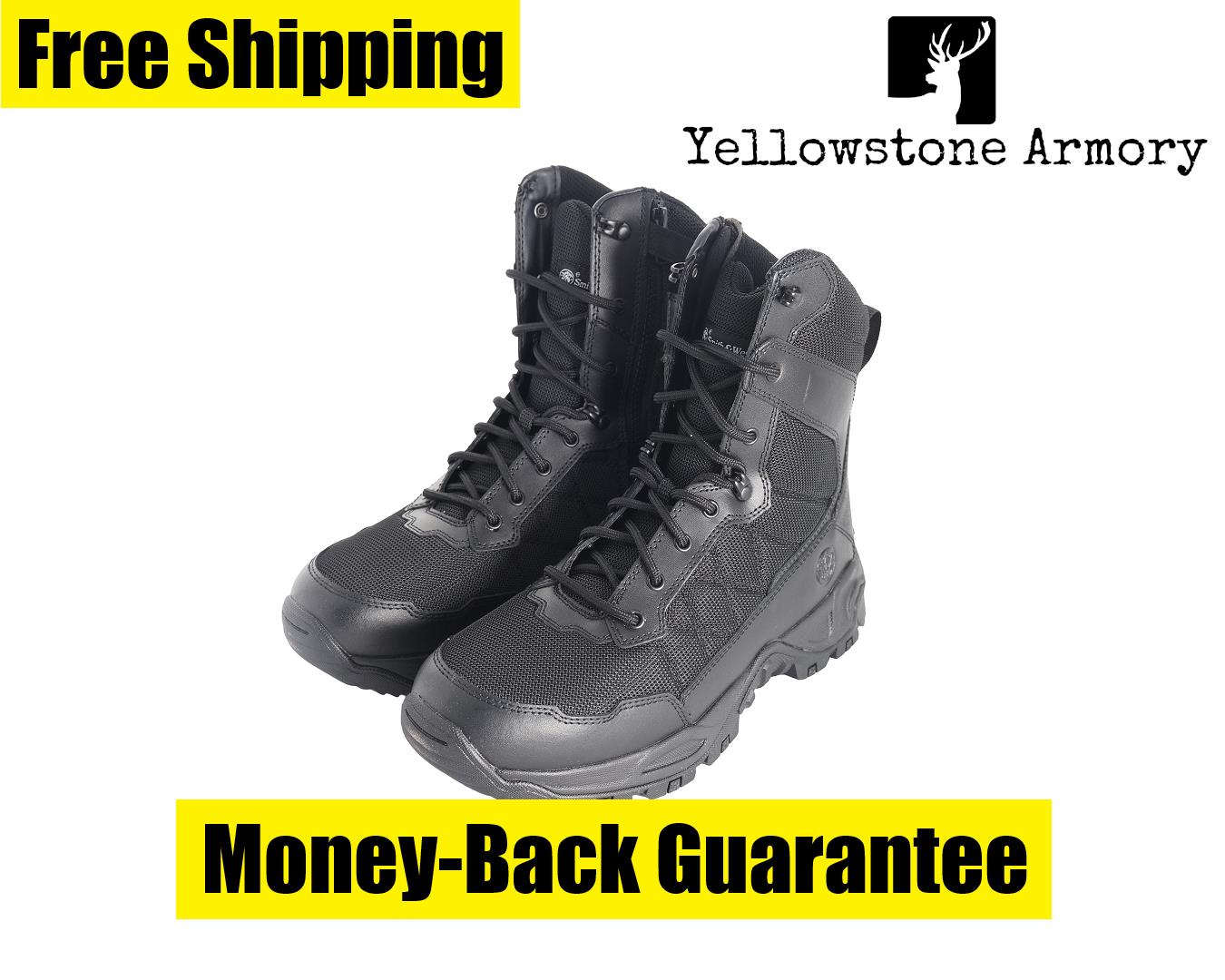 Scout 8 Hot Weather Side-Zip Polishable Toe , Smith & Wesson main image 1