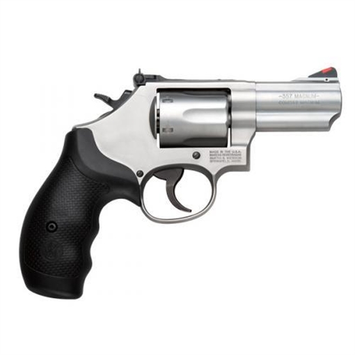 Picture of Smith & Wesson K-Frame Model 66 Combat Magnum Handgun .357 Mag 6rd Capacity 2.75" Barrel Silver with Black Grip - USED 10061 USED