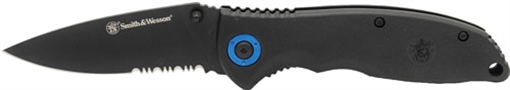 Picture of S&W KNIFE CLIP FOLDER 3.25" BLADE W/FREE KEYCHAIN BTL OPNR 1100061