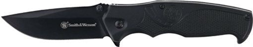 Picture of S&W KNIFE EDC FOLDER & CARDS 3.25" BLACK/BLACK PROMO Q3< 1208869