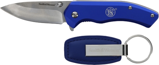 Picture of SMITH & WESSON KNIFE FOLDER WITH KEYCHAIN COMBO PROMO Q3 26'< 1259484