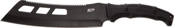 Picture of S&W KNIFE M&P CLEAVER MACHETE 10" SAWBACK W/SYNTHETIC SHEATH 1117208
