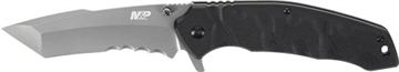 Picture of S&W KNIFE M&P SPECIAL OPS 4" TANTO 4 SPRING ASSIST BLACK 1136216