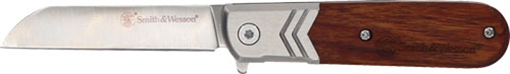 Picture of S&W KNIFE ROSEWOOD EXECUTIVE BARLOW 2.75" FOLDING BLADE 1160818
