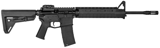 Picture of Smith & Wesson LE M&P15 Magpul MOE Semi-Automatic 223 Remington/5.56 NATO 16" 30+1 Magpul MOE SL Black Stk Black Armornite 11512