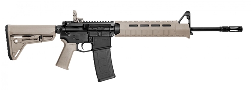 Picture of Smith & Wesson LE 11513 M&P15 Magpul MOE Semi-Automatic 223 Remington/5.56 NATO 16" 30+1 Magpul MOE SL Flat Dark Earth Stk Black Armornite 022188868500