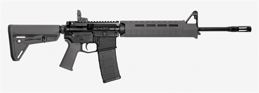 Picture of Smith & Wesson LE 11553 M&P15 Magpul MOE Semi-Automatic 223 Remington/5.56 NATO 16" 30+1 Magpul MOE SL Gray Stk Black Armornite 022188868326