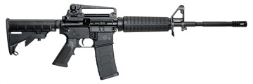 Picture of Smith & Wesson LE M&P15 with Carry Handle 
Semi-Automatic 223 Remington/5.56 NATO 16" 30+1 6-Position Black Stk Black 311002