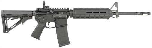 Picture of Smith & Wesson LE M&P15 Magpul MOE 
Semi-Automatic 223 Remington/5.56 NATO 16" 30+1 Magpul MOE SL Black Stk Black Armornite 311053